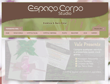 Tablet Screenshot of espacocorpocampinas.com